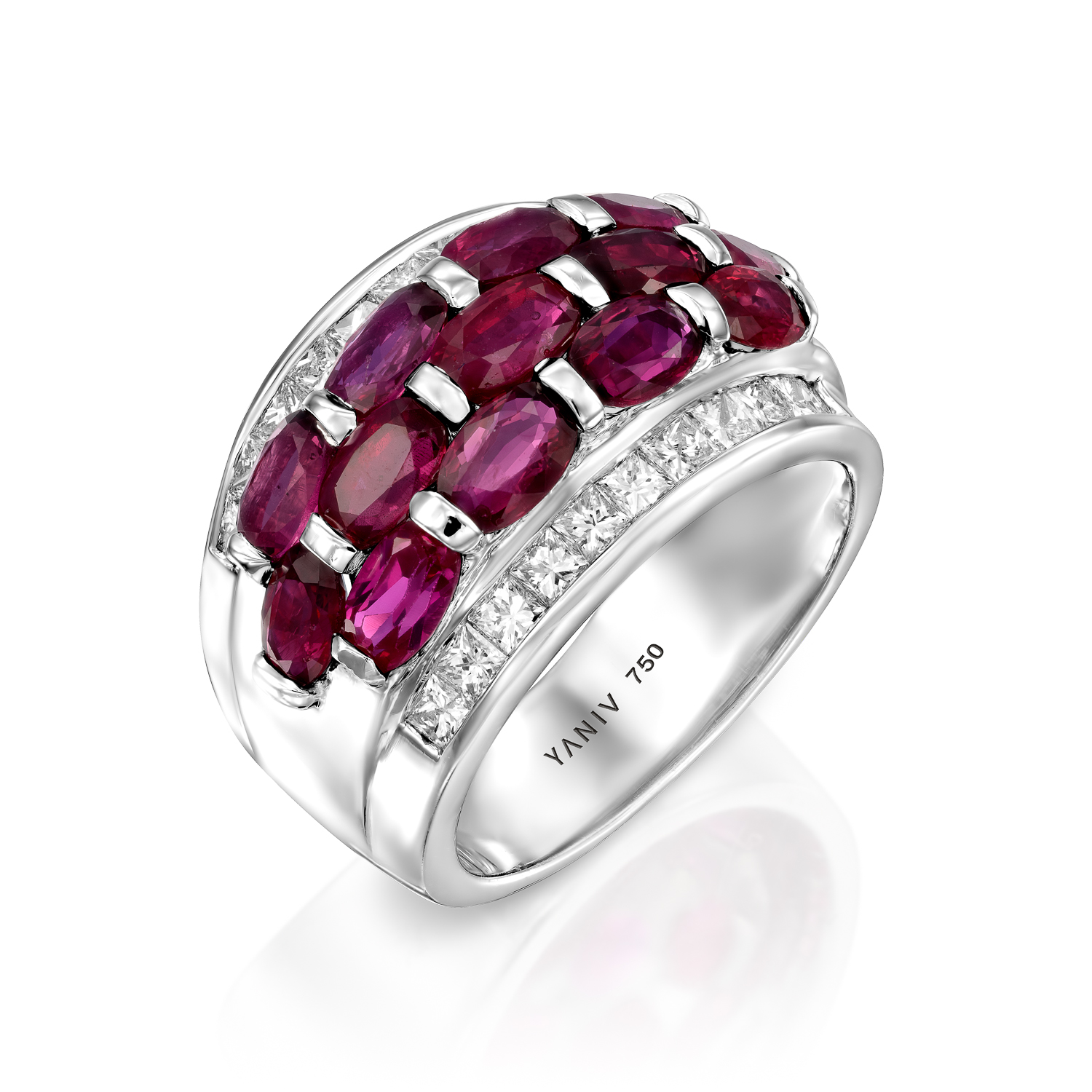 One-of-a-Kind Ruby and Diamond Ring in 18K Gold